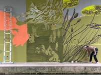 2024 Emma Garness Mural (Image Tim Hart)